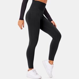 Halara Seamless Flow High Waisted Plain Butt Lifting Leggings